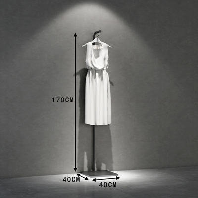 TGL Commercial Clothes Store Rack Iron MDF Material CE Certificate
